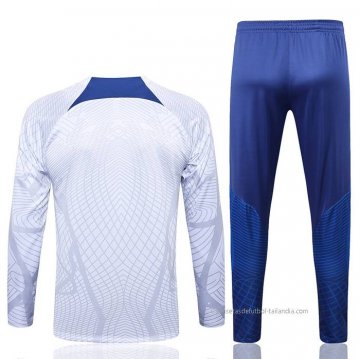 Chandal de Sudadera del Francia 2022-2023 Blanco