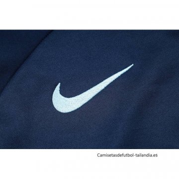 Chandal de Sudadera del Francia 2024-2025 Azul Oscuro