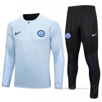 Chandal de Sudadera del Inter Milan 2023-2024 Gris Chandal de Sudadera del Inter Milan 2023-2024 Gris