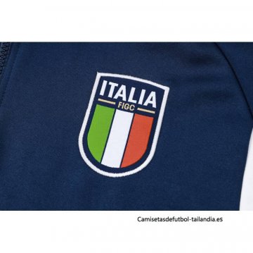 Chandal de Sudadera del Italia 2023-2024 Azul