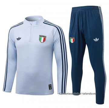 Chandal de Sudadera del Italia 2026-2027 Azul Claro Chandal de Sudadera del Italia 2026-2027 Azul Claro