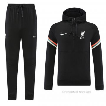 Chandal de Sudadera del Liverpool 2021-2022 Negro Chandal de Sudadera del Liverpool 2021-2022 Negro
