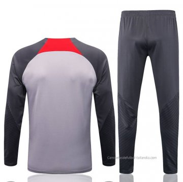 Chandal de Sudadera del Liverpool 2022-2023 Gris