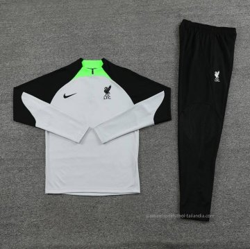 Chandal de Sudadera del Liverpool 2023-2024 Gris