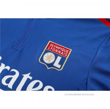 Chandal de Sudadera del Lyon 2022-2023 Azul