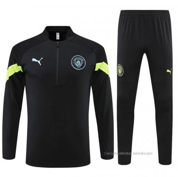 Chandal de Sudadera del Manchester City 2022-2023 Negro Chandal de Sudadera del Manchester City 2022-2023 Negro