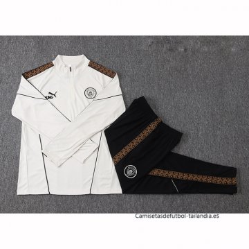 Chandal de Sudadera del Manchester City Nino 2026-2027 Crema