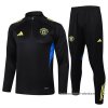 Chandal de Sudadera del Manchester United 2025-2026 Negro Amarillo Chandal de Sudadera del Manchester United 2025-2026 Negro Amarillo