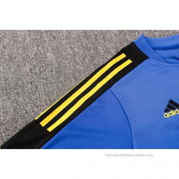 Chandal de Sudadera del Manchester United Nino 2021-2022 Azul