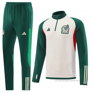 Chandal de Sudadera del Mexico 2022-2023 Blanco