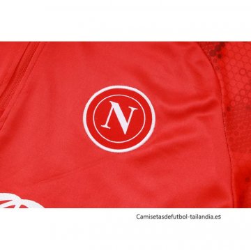 Chandal de Sudadera del Napoli 2024-2025 Rojo