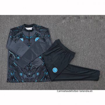 Chandal de Sudadera del Napoli 2025-2026 Negro