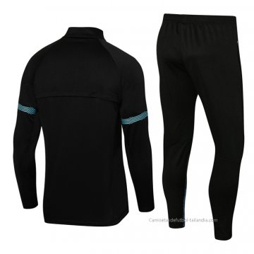 Chandal de Sudadera del Olympique Marsella 2021-2022 Negro
