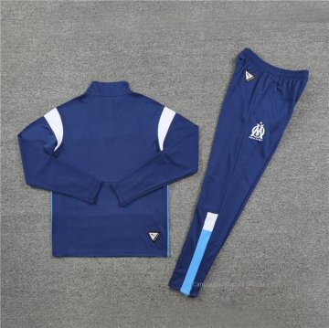 Chandal de Sudadera del Olympique Marsella 2023-2024 Azul