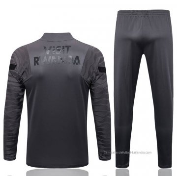 Chandal de Sudadera del Paris Saint-Germain 2022-2023 Gris