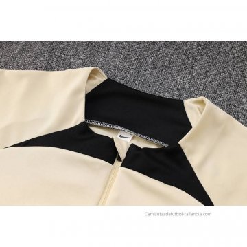 Chandal de Sudadera del Paris Saint-Germain 2023-2024 Amarillo