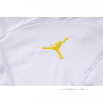 Chandal de Sudadera del Paris Saint-Germain Jordan 2023-2024 Blanco