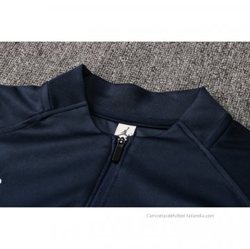 Chandal de Sudadera del Paris Saint-Germain Nino 2021-2022 Azul