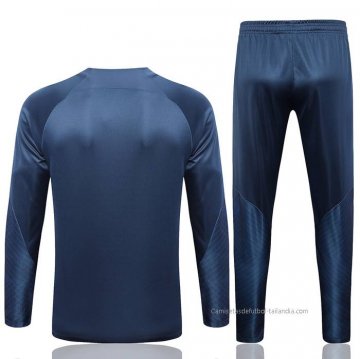 Chandal de Sudadera del Paris Saint-Germain Nino 2023-2024 Azul