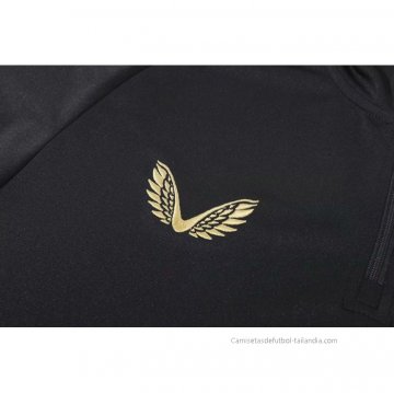Chandal de Sudadera del Rangers 2021-2022 Negro