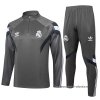 Chandal de Sudadera del Real Madrid 2024-2025 Gris Chandal de Sudadera del Real Madrid 2024-2025 Gris