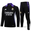 Chandal de Sudadera del Real Madrid 2024-2025 Negro Chandal de Sudadera del Real Madrid 2024-2025 Negro