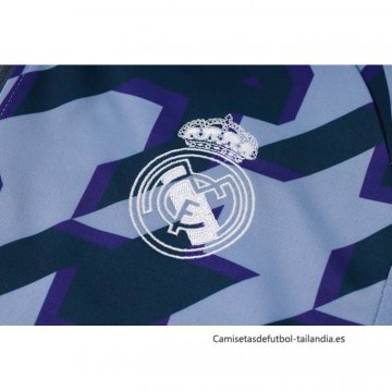Chandal de Sudadera del Real Madrid 2024-2025 Negro y Gris