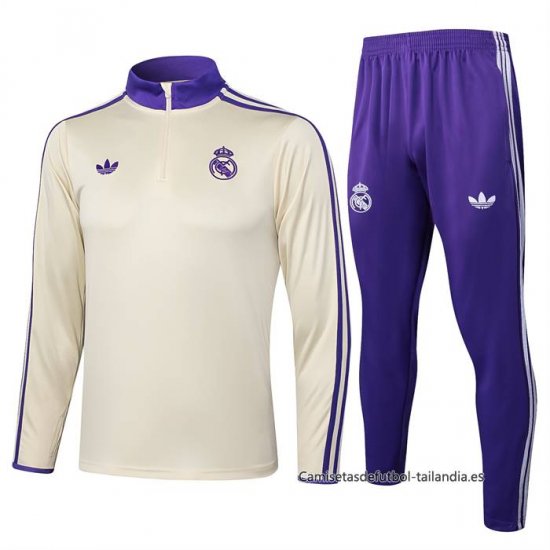 Chandal de Sudadera del Real Madrid 2025-2026 Amarillo - Haga un click en la imagen para cerrar