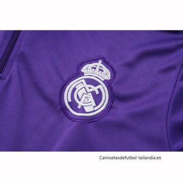 Chandal de Sudadera del Real Madrid 2025-2026 Purpura