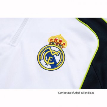 Chandal de Sudadera del Real Madrid Nino 2025-2026 Blanco