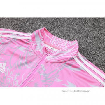 Chandal de Sudadera del Real Madrid Nino 2023-2024 Rosa