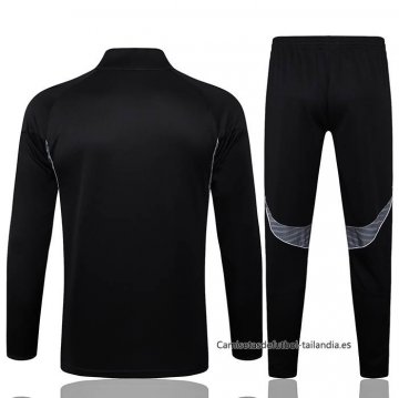 Chandal de Sudadera del Real Madrid Nino 2025-2026 Negro