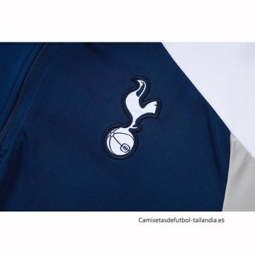 Chandal de Sudadera del Tottenham Hotspur Nino 2025-2026 Azul Gris