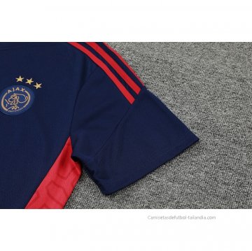 Chandal del Ajax Manga Corta 2022-2023 Azul - Pantalon Corto