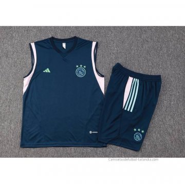Chandal del Ajax Sin Mangas 2023-2024 Azul