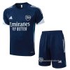 Chandal del Arsenal Manga Corta 2025-2026 Azul Gris - Pantalon Corto
