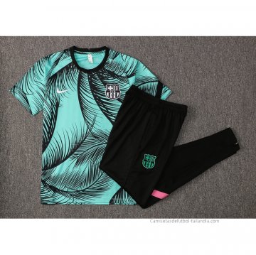 Chandal del Barcelona Manga Corta 2021-2022 Verde