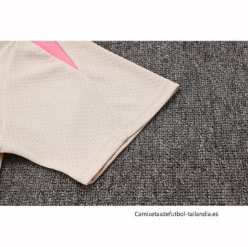 Chandal del Barcelona Manga Corta 2025-2026 Amarillo - Pantalon Corto