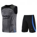 Chandal del Barcelona Sin Mangas 2022-2023 Gris