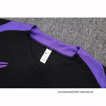 Chandal del Barcelona Sin Mangas 2025-2026 Negro Purpura