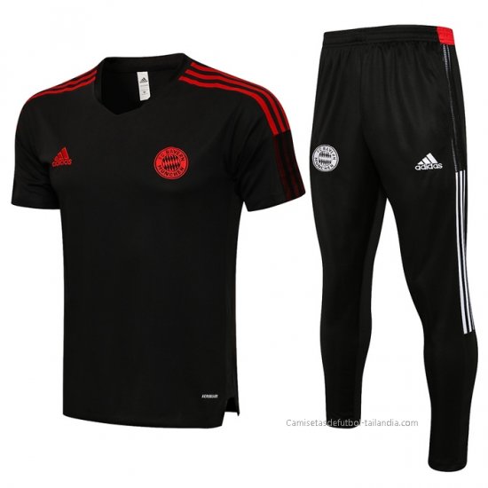 Chandal del Bayern Munich Manga Corta 2021-2022 Gris - Haga un click en la imagen para cerrar