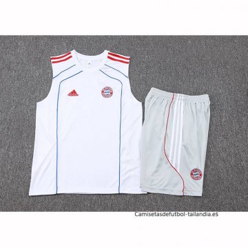 Chandal del Bayern Munich Sin Mangas 2025-2026 Blanco