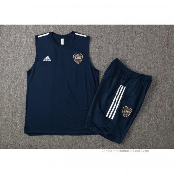 Chandal del Boca Juniors Sin Mangas 2021-2022 Azul