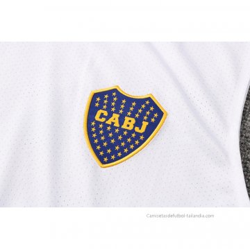 Chandal del Boca Juniors Sin Mangas 2021-2022 Blanco