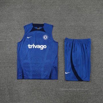 Chandal del Chelsea Sin Mangas 2022 Azul
