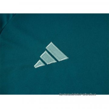 Chandal del Cruzeiro Manga Corta 2024-2025 Verde Pantalon Corto