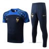 Chandal del Francia Manga Corta 2022-2023 Azul Chandal del Francia Manga Corta 2022-2023 Azul