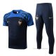 Chandal del Francia Manga Corta 2022-2023 Azul