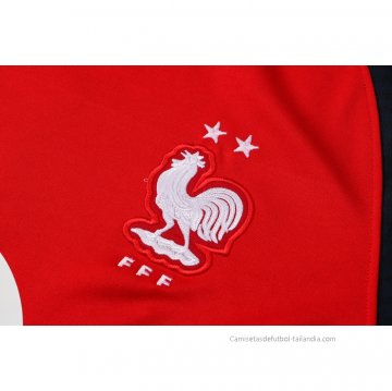 Chandal del Francia Manga Corta 2021-2022 Rojo