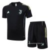 Chandal del Juventus Manga Corta 2025-2026 Negro - Pantalon Corto Chandal del Juventus Manga Corta 2025-2026 Negro - Pantalon Corto